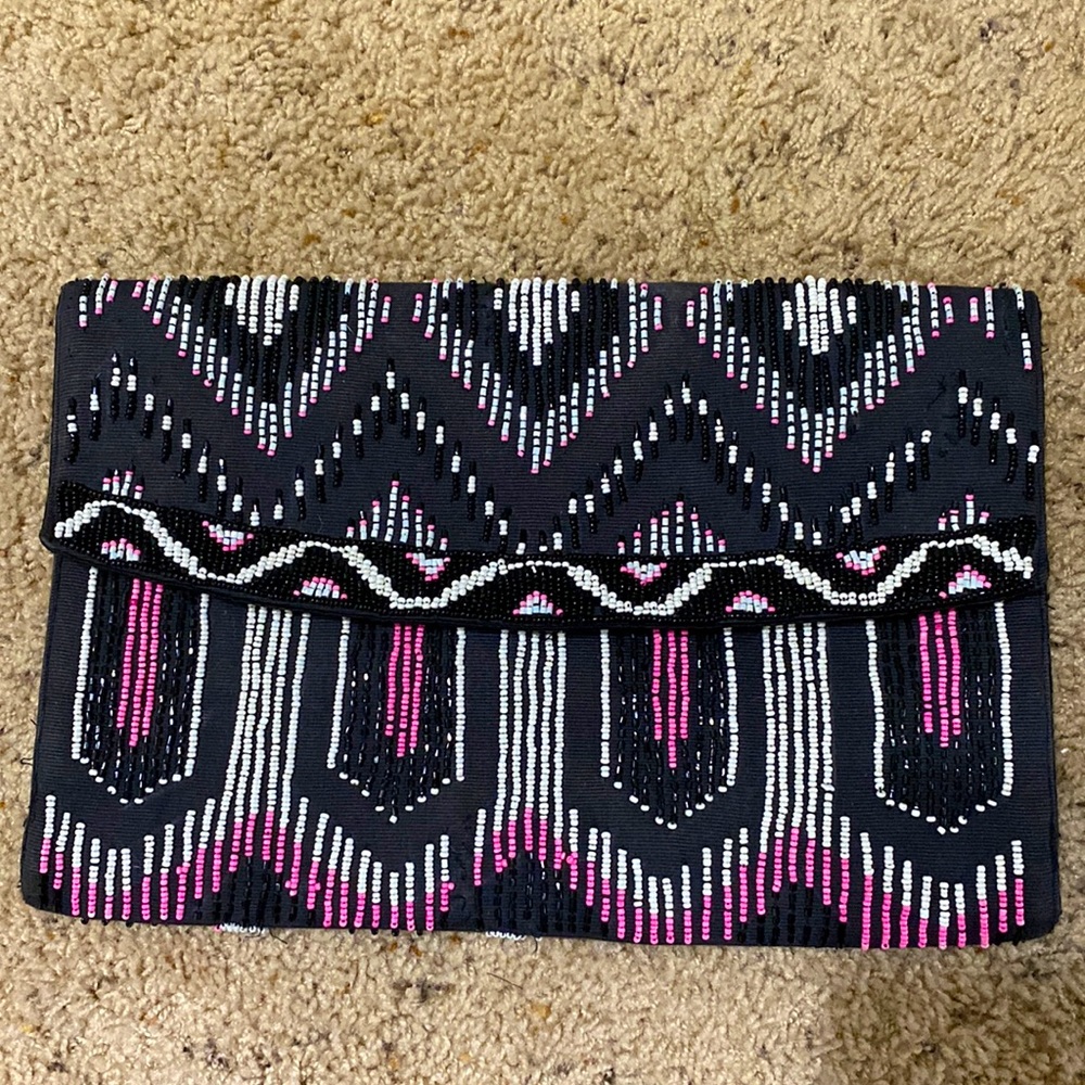 Lucky & Coco beaded handbag